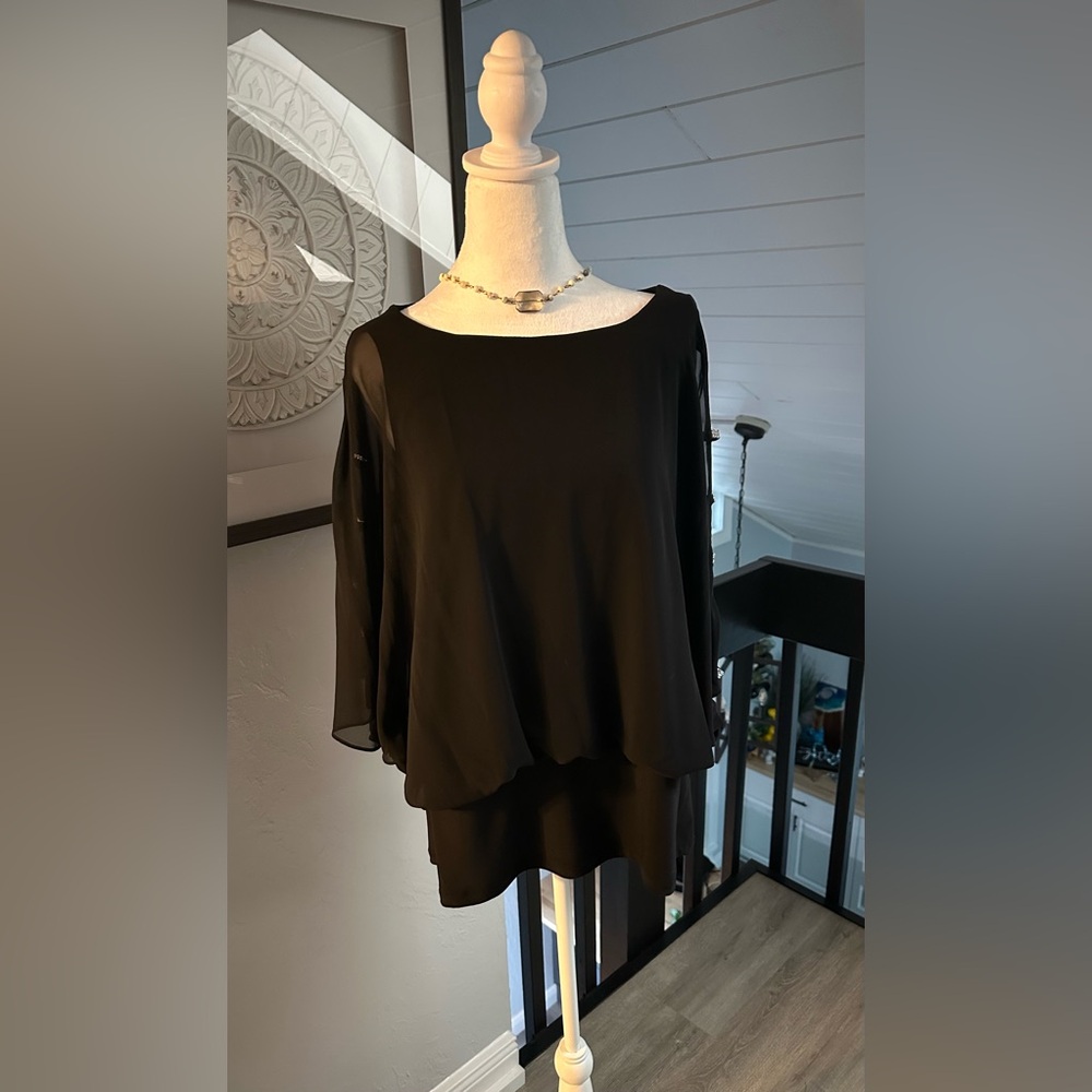🖤 MSK Black Dressy Top